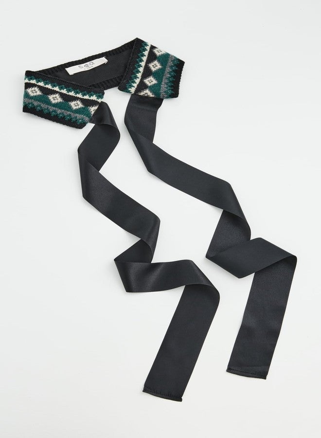 Sea Women's Inez Fair Isle Headband, Multi, One Size - Image 2